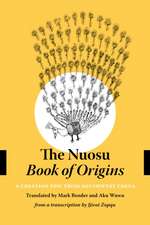 The Nuosu Book of Origins – A Creation Epic from Southwest China