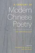 A Century of Modern Chinese Poetry – An Anthology