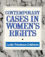 Contemporary Cases in Women's Rights