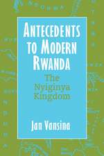 Antecedents to Modern Rwanda