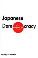 Japanese Democracy: Power, Coordination, and Performance