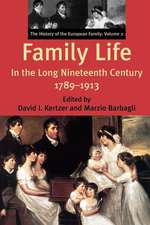 Family Life in the Long Nineteenth Century, 1789-1913: The History of the European Family: Volume 2