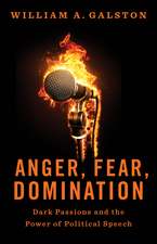 Anger, Fear, Domination: Dark Passions and the Power of Political Speech