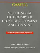 Cassell Multilingual Dictionary of Local Government