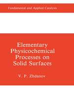 Elementary Physicochemical Processes on Solid Surfaces