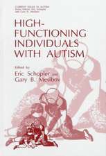 High-Functioning Individuals with Autism