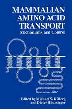 Mammalian Amino Acid Transport: Mechanism and Control