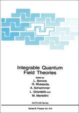 Integrable Quantum Field Theories