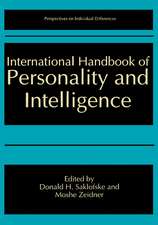 International Handbook of Personality and Intelligence