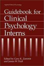 Guidebook for Clinical Psychology Interns