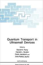 Quantum Transport in Ultrasmall Devices: Proceedings of a NATO Advanced Study Institute on Quantum Transport in Ultrasmall Devices, held July 17–30, 1994, in II Ciocco, Italy