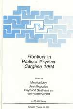 Frontiers in Particle Physics: Cergèse 1994