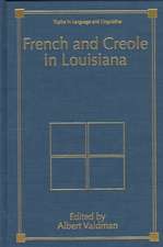 French and Creole in Louisiana