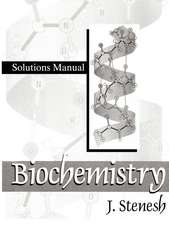 Biochemistry Biochemistry: Solutions Manual