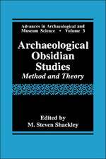 Archaeological Obsidian Studies: Method and Theory