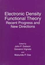 Electronic Density Functional Theory