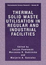 Thermal Solid Waste Utilisation in Regular and Industrial Facilities