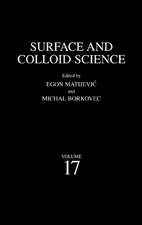 Surface and Colloid Science