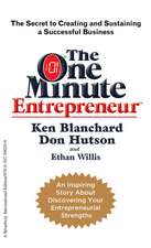 The One Minute Entrepreneur