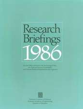 Research Briefings 1986