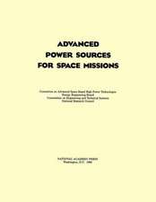 Advanced Power Sources for Space Missions