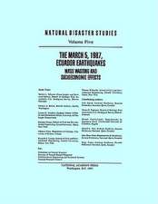 The March 5, 1987, Ecuador Earthquakes: Mass Wasting and Socioeconomic Effects