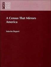 A Census That Mirrors America: Interim Report