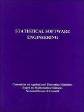 Statistical Software Engineering