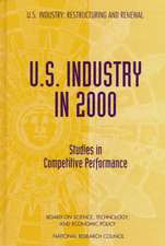 U.S. Industry in 2000: Studies in Competitive Performance