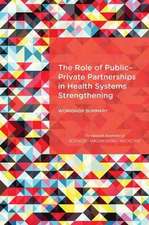 The Role of Public-Private Partnerships in Health Systems Strengthening