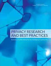 Privacy Research and Best Practices