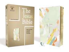 The Jesus Bible Artist Edition, ESV, Leathersoft, Multi-color/Teal