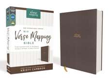 NIV, Verse Mapping Bible, Cloth over Board, Gray, Comfort Print: Find Connections in Scripture Using a Unique 5-Step Process