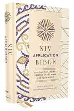 NIV Application Bible, Hardcover, Multi-Cream, Red Letter, Comfort Print