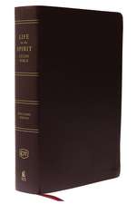 KJV, Life in the Spirit Study Bible, Bonded Leather, Burgundy, Red Letter