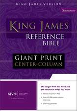 Reference Bible-KJV-Giant Print Center Column