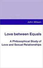 Love between Equals