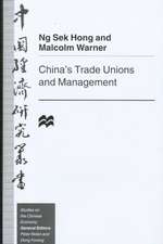 China's Trade Unions and Management