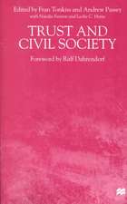 Trust and Civil Society