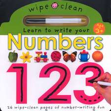 Numbers 1 2 3 [With Erasable Marker]