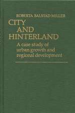 City and Hinterland