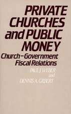 Private Churches and Public Money