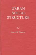 Urban Social Structure