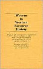 Women in Western European History: The Nineteenth and Twentieth Centuries