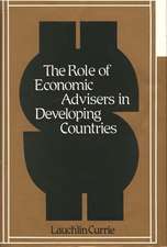 The Role of Economic Advisers in Developing Countries.