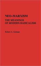 Neo-Marxism: The Meanings of Modern Radicalism