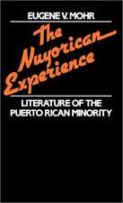 Nuyorican Experience: Literature of the Puerto Rican Minority