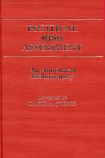 Political Risk Assessment: An Annotated Bibliography