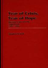 Year of Crisis, Year of Hope: Russian Jewry and the Pogroms of 1881-1882