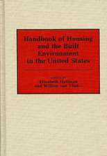 Handbook of Housing and the Built Environment in the United States